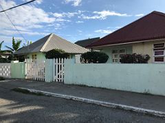 14B We walked thru the streets of Port Royal admiring the architecture and colour of the houses Kingston Jamaica